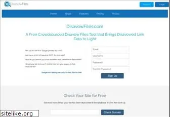 disavowfiles.com