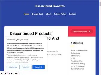 discontinuedfavorites.com