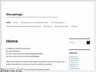 discophage.com