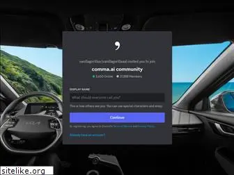 discord.comma.ai