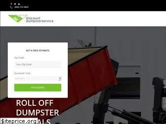 discountdumpsterservice.com