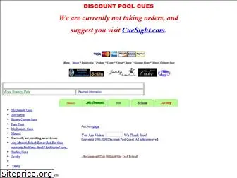 discountpoolcues.com