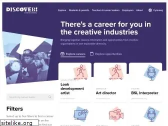 discovercreative.careers