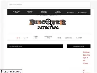 discoverdetecting.com