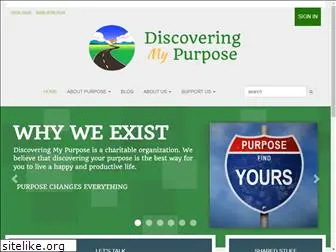 discoveringmypurpose.org