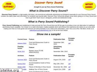 discoverparrysound.com