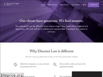 discreetlaw.com