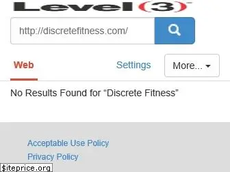 discretefitness.com