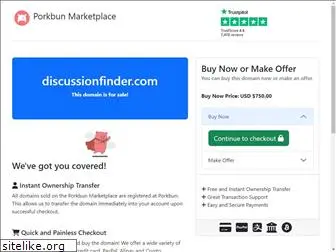 discussionfinder.com