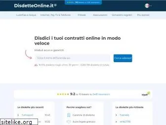 disdetteonline.it