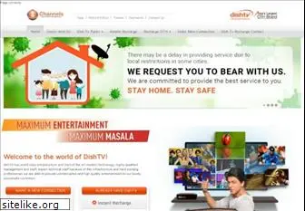 dishtvchannels.com