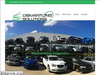 dismantlingsolutions.com.au