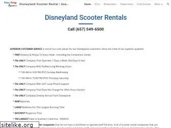 disneylandscooterrentals.com