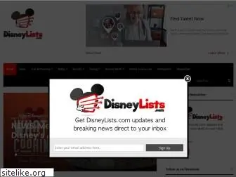 disneylists.com