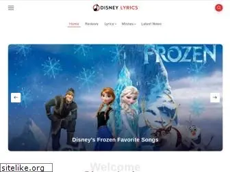 disneylyrics.com