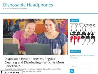 disposableheadphones.com