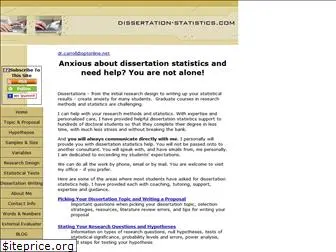 dissertation-statistics.com