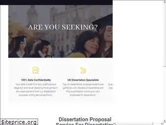 dissertationproposal.co.uk