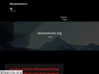 dissonances.org