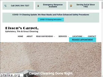 dissonscarpetcleaning.com