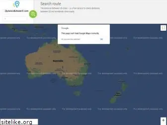 distancebetween5.com