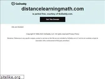 distancelearningmath.com