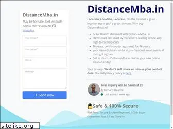 distancemba.in