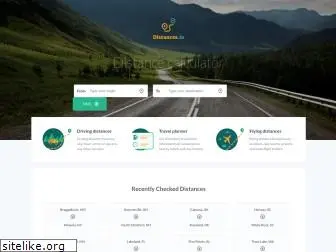 distances.io