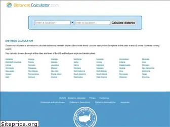 distancescalculator.com