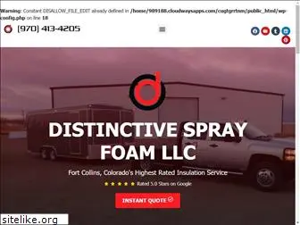 distinctivesprayfoam.com