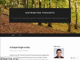 distributedthoughts.com