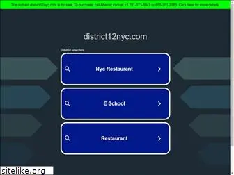 district12nyc.com