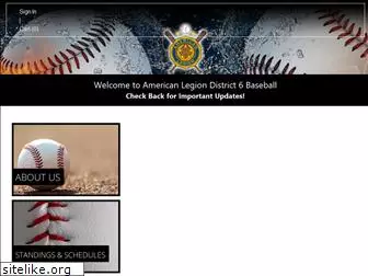 district6baseball.com