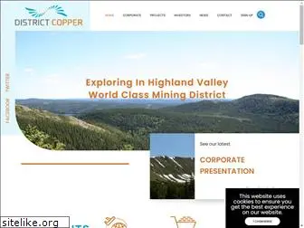 districtcoppercorp.com