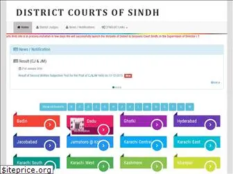 districtcourtssindh.gos.pk