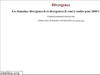 divergence.fr