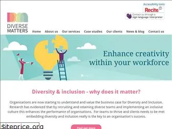 diversematters.co.uk
