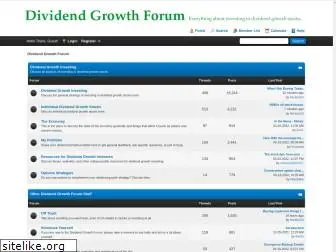 dividendgrowthforum.com