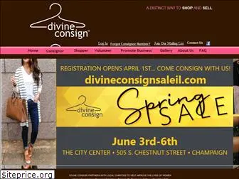 divineconsignsaleil.com