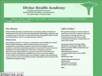 divinehealthacademy.com
