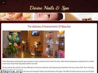 divinenailsnspa.com