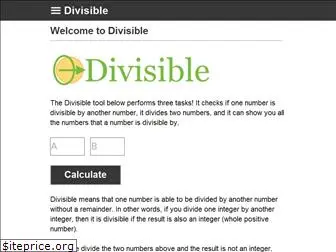 divisible.info