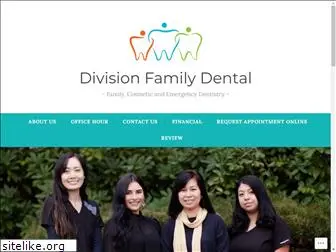 divisionfamilydental.com