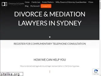 divorceandestatelawyers.com.au