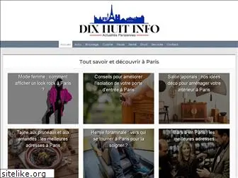 dixhuitinfo.com