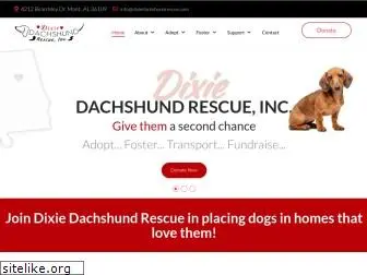 dixiedachshundrescue.com