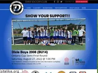 dixiesoccerclub.com