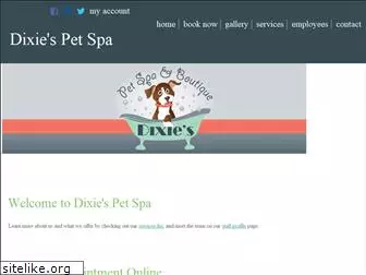 dixiespetspa.com