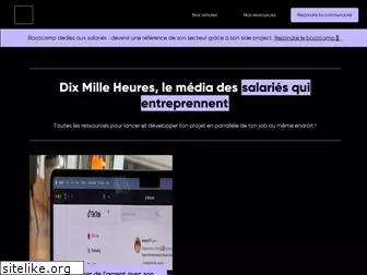 dixmilleheures.fr