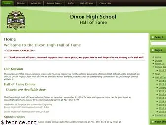 dixonhighhalloffame.org